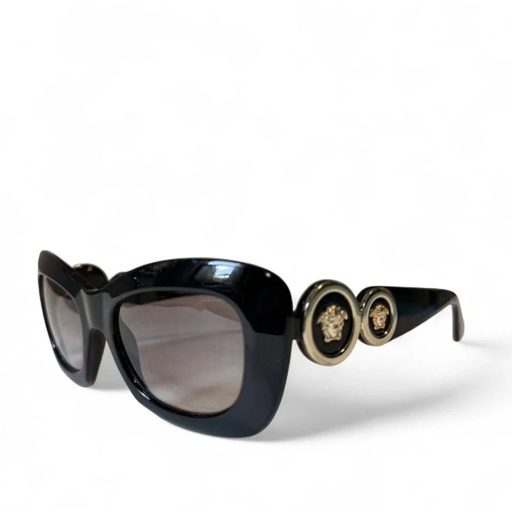 Versace Medusa 96 Sunglasses Black & Chrome VERSACE-VE4328GB1-1154-1.jpg main image 2
